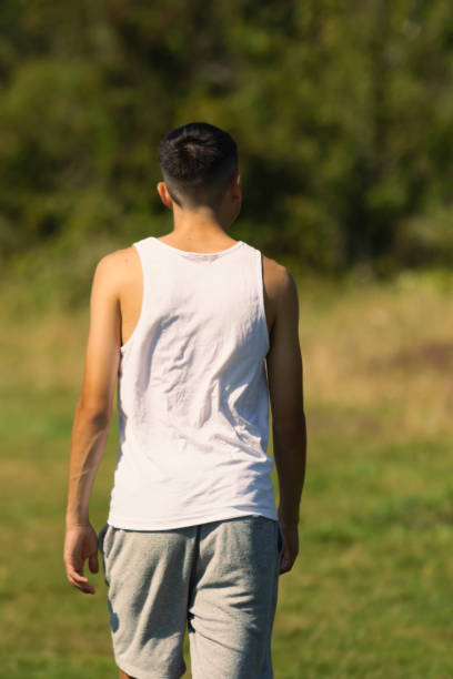 istock 18 year old in a sleeveless top 1341256727