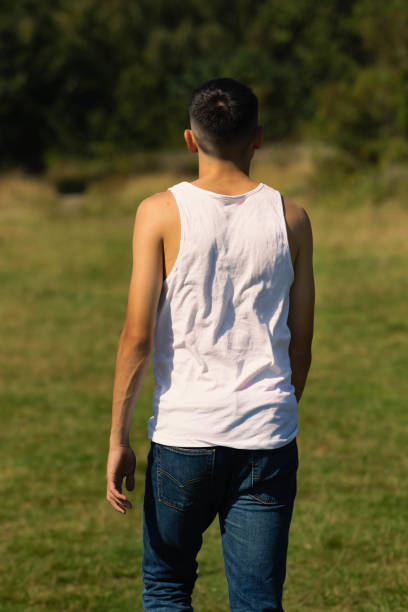 istock 18 year old in a sleeveless top 1341256968