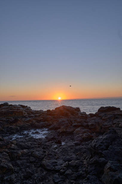 istock sunrise with beautiful textured rocks 1341257483