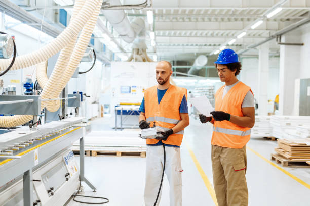 istock Employment in modern factory 1341267523
