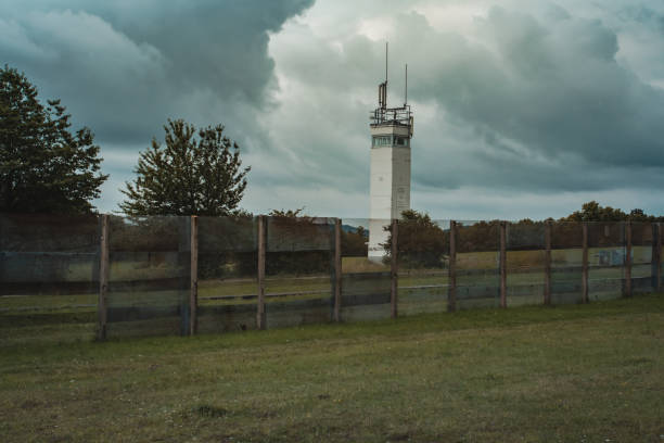 Observation Tower at the Point Alpha on the former inner German border