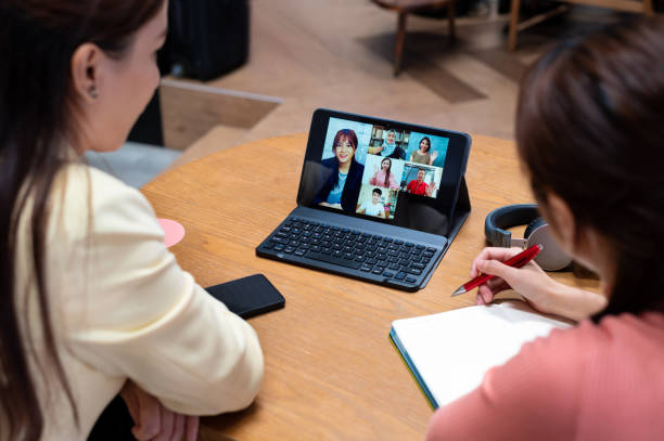 istock Multiethnic team meeting discussion and brainstorming using digital tablet in the office 1341268960