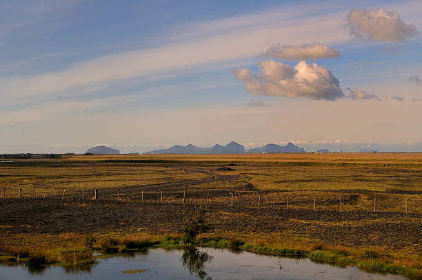 Icelandic landscape stock photo