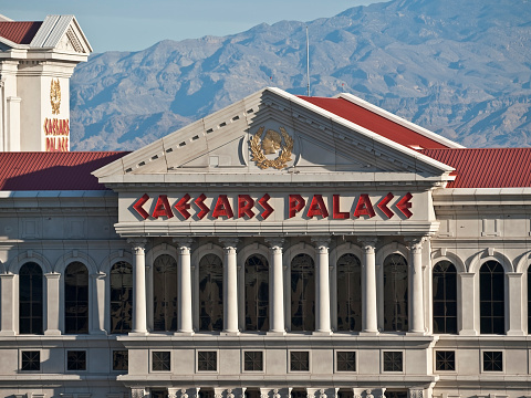 Las Vegas, Nevada, USA - October 7, 2011:  Caesars Palace a 3349 room luxury resort on the Las Vegas strip in Southern Nevada.