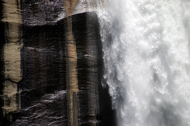Vernal Falls Detail stock photo
