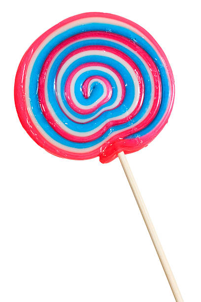 istock retro style colorful round shape lollipop 134127702