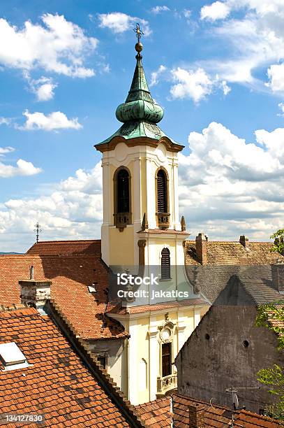 Крышами Szentendre — стоковые фотографии и другие картинки Башня - Башня, Большой город, Венгрия