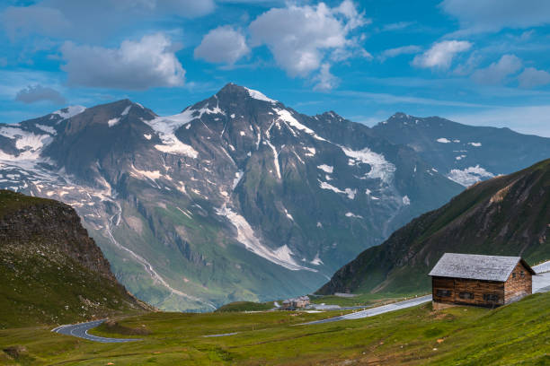 istock Panoramic Alpine Road in Grossglockner Austria. Summer Road Trip 1341279324