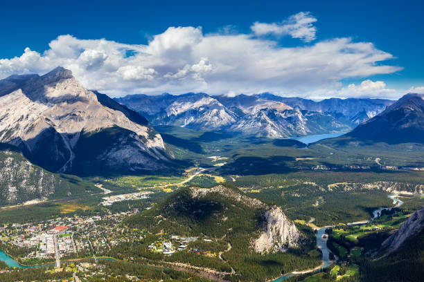 istock Bow Valley in Banff national park 1341280660