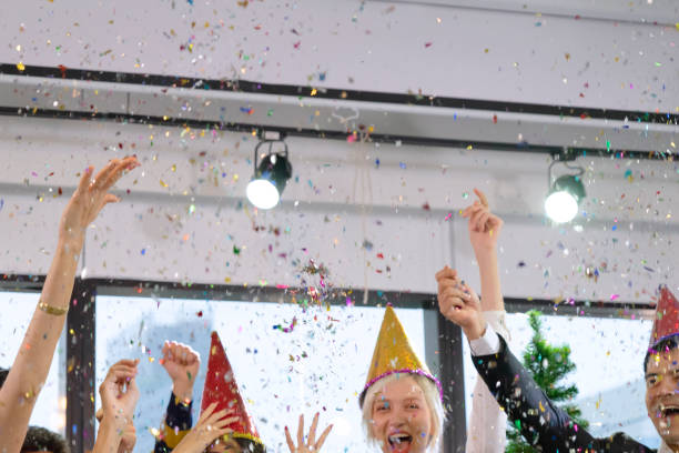 istock Business party and celebration. 1341284827