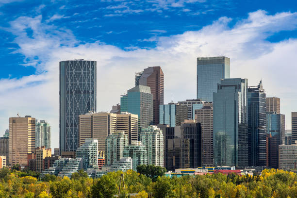 istock Calgary in sunny day, Canada 1341293051