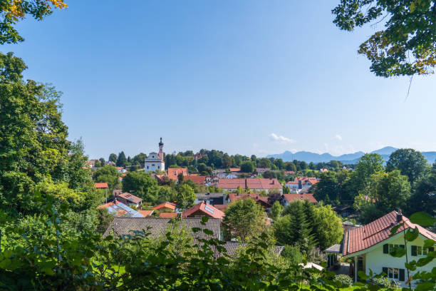 istock Panoramic view of Murnau, Bavaria 1341293241
