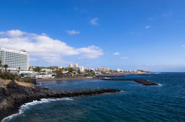 istock Tenerife coastline landscape, city 1341298040