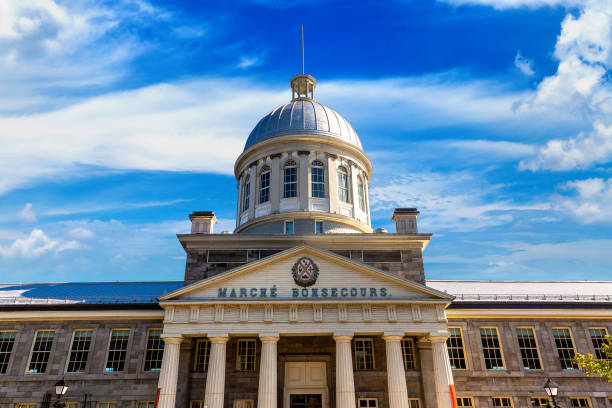 istock Bonsecours Walk in Montreal 1341298986