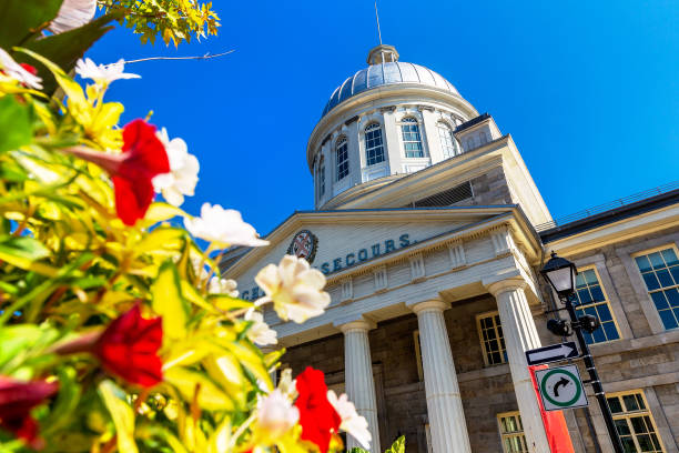 istock Bonsecours Walk in Montreal 1341299029
