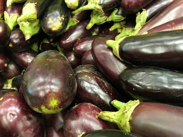 istock Food Background aubergine 1341303924