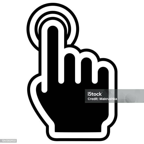 Cursor Pointer Hand Cursor Finger Pointer Click Symbol Computer Mouse ...