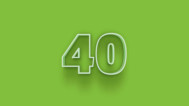 green 3d number 40 isolated on green background coupon 40 3d numbers rendering discount collection for your unique selling poster, banner ads, Christmas, Xmas sale and more green 3d number 40 isolated on green background coupon 40 3d numbers rendering discount collection for your unique selling poster, banner ads, Christmas, Xmas sale and more 40 off stock illustrations