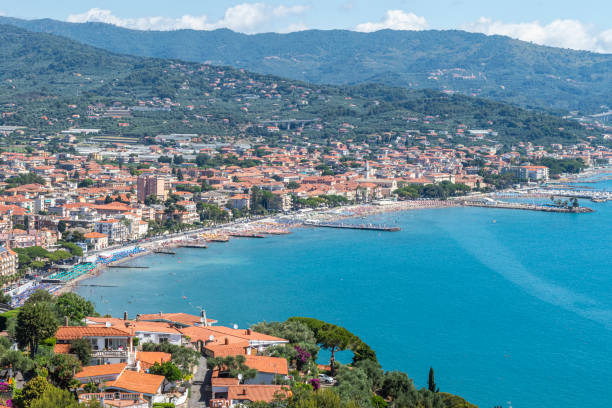 istock Aerial view of Diano Marina 1341308595
