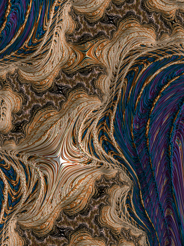 Multi-colored abstract background, which patterns remind those of an oil spill.