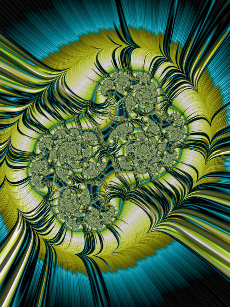 istock Vibrant abstract fractal 1341313460
