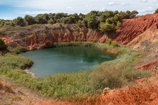 istock Otranto Puglia bauxite lake 1341314497