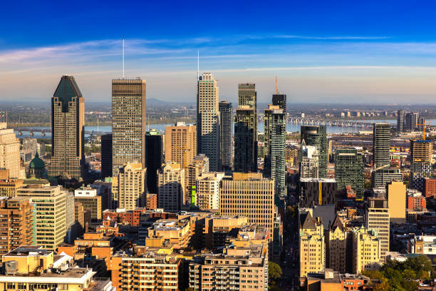istock Panoramic view of Montreal, Canada 1341317187