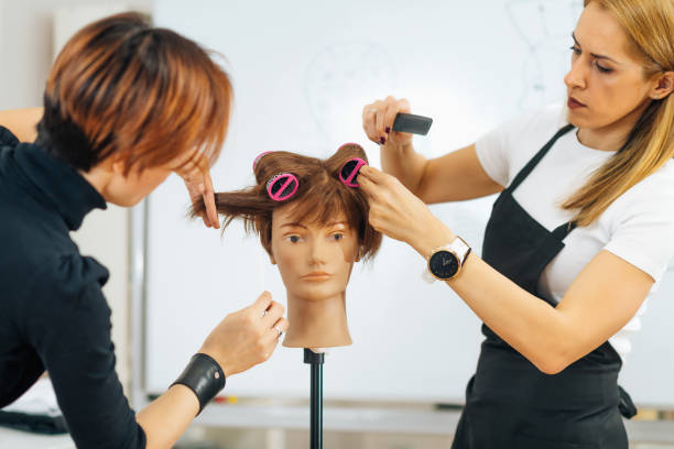 istock Hairstylist School 1341332803
