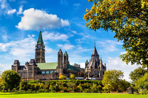 istock Canadian Parliament in Ottawa 1341337161