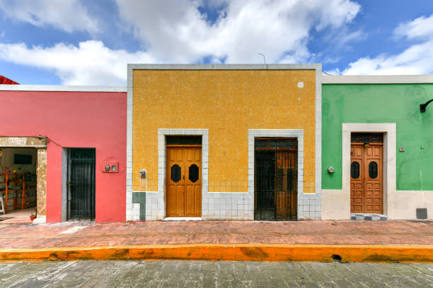 istock Colonial Houses - Campeche, Mexico 1341341398