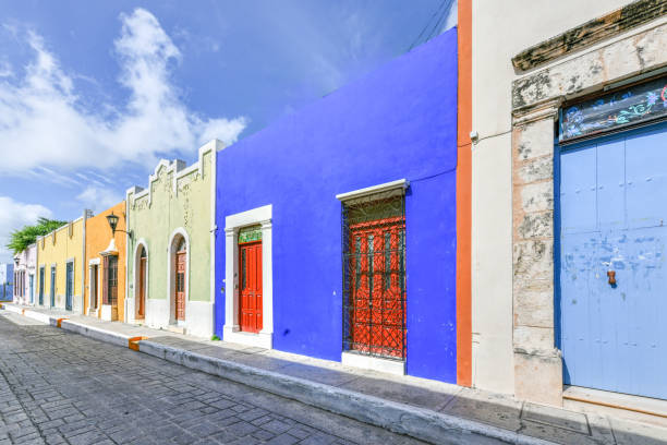 istock Colonial Houses - Campeche, Mexico 1341341433