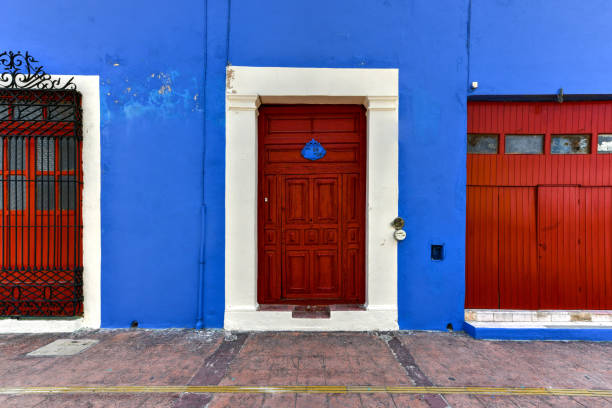 istock Colonial Houses - Campeche, Mexico 1341341454