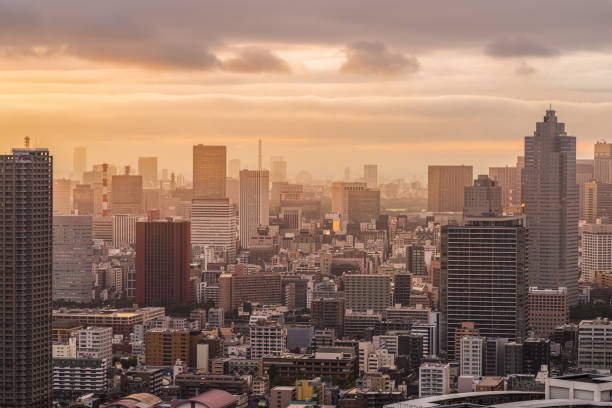 istock Tokyo city skyline , Japan. 1341342384