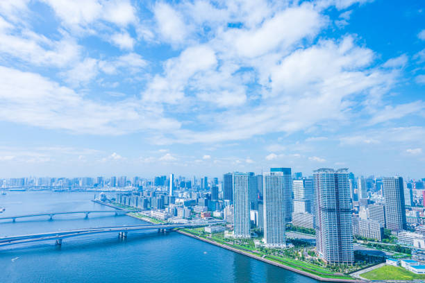istock High-rise apartment in Tokyo. 1341342487