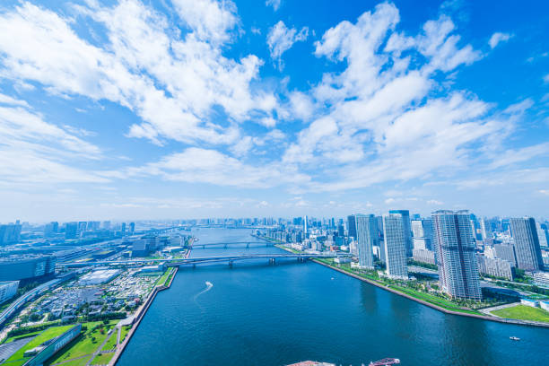 istock High-rise apartment in Tokyo. 1341342489
