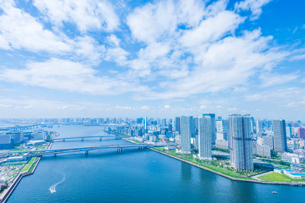 istock High-rise apartment in Tokyo. 1341342491