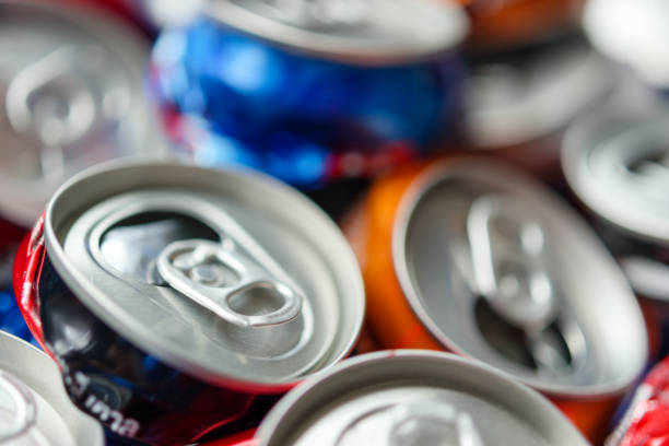 istock recycle aluminum metal crushed can waste background 1341347270
