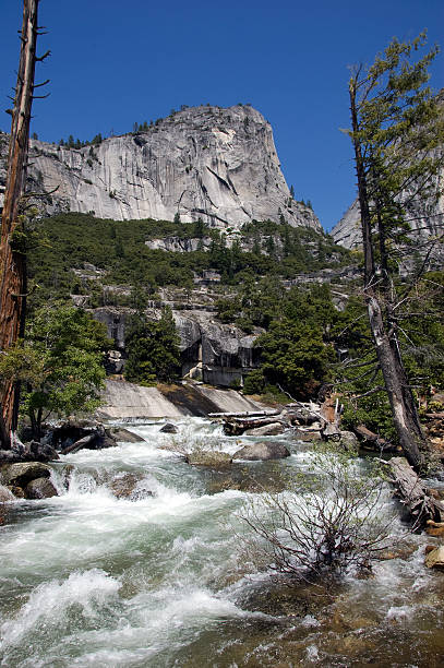 The Mighty Merced stock photo