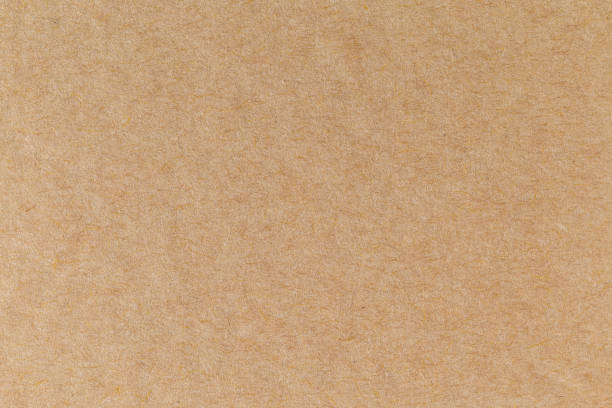 istock Brown eco recycled kraft paper sheet texture cardboard background. 1341356926
