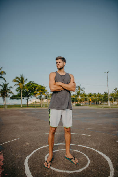 istock young man portrait on the beach 1341358992