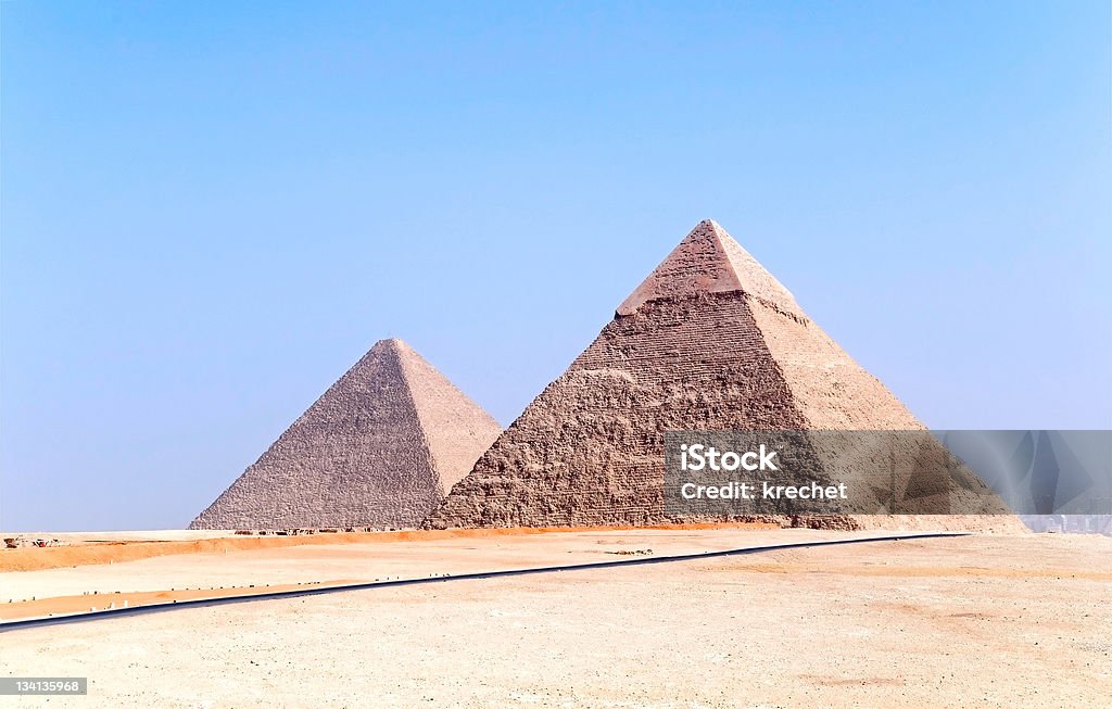 Les Pyramides - Photo de Afrique libre de droits