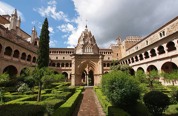 istock The monastery of Santa María de Guadalupe 134136824