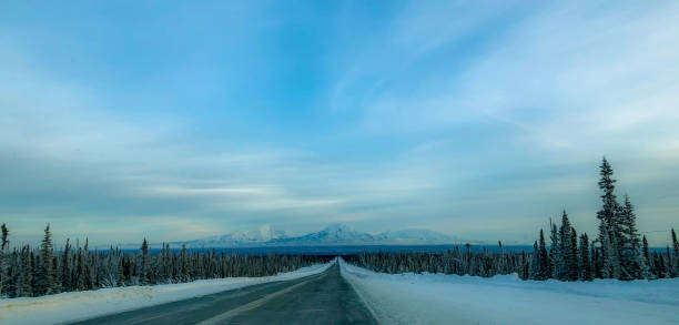 istock Mountains of Alaska in Winter 1341380862