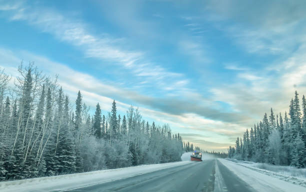 istock Snow Plowing in Alaska 1341380868