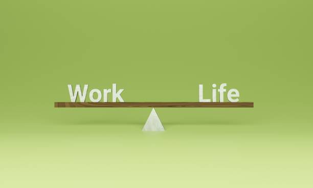 istock 3D render of work life balance symbol 1341380945