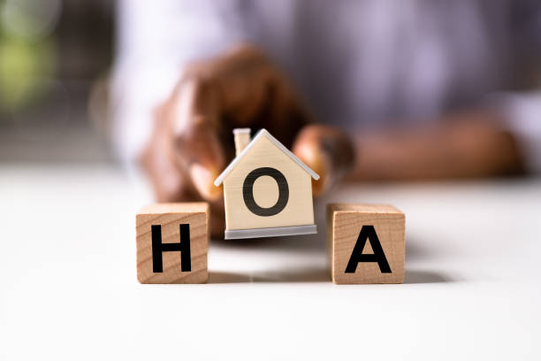 HOA - Homeowner Association HOA - Homeowner Association. House Owner Community HOA stock pictures, royalty-free photos & images