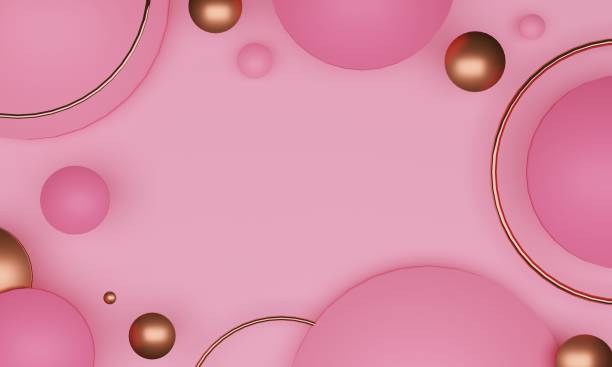 istock 3d pink and gold background with copy space 1341383238