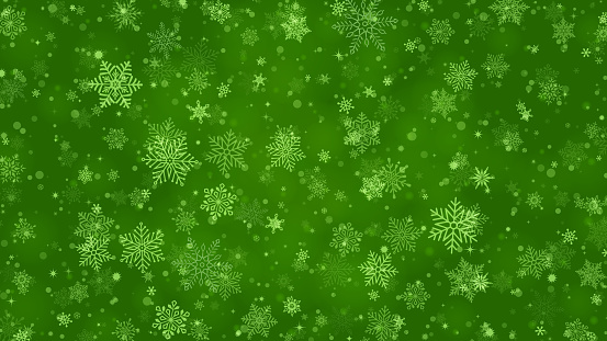 Vector snowflake background. Carefully layered and grouped for easy editing.