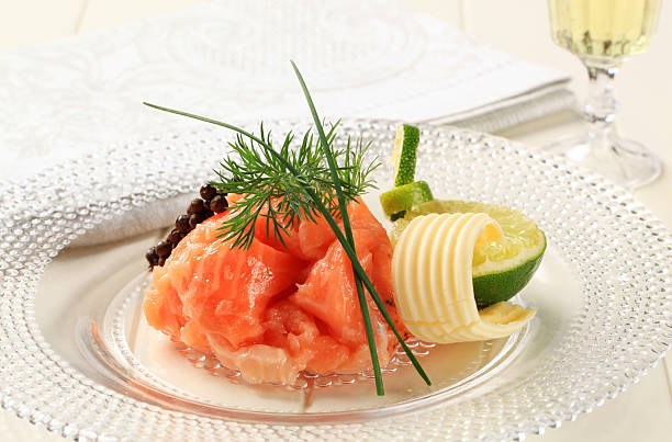istock Salmon tartare 134138745