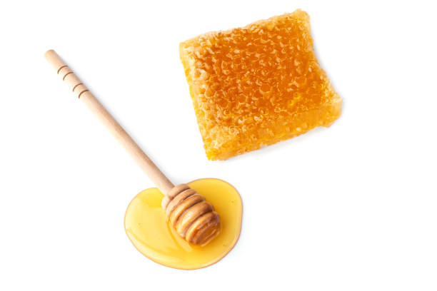 istock Sweet honey and honeycomb. 1341388226